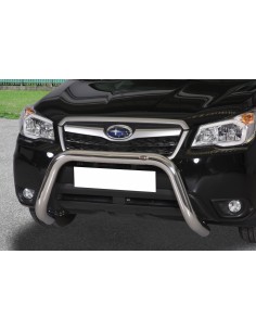 Bull Bar protezione anteriore inox lucido 70mm per Subaru Forester dal 2013