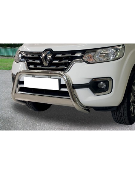 Bull Bar protezione anteriore inox lucido 70mm Renault Alaskan dal 2018