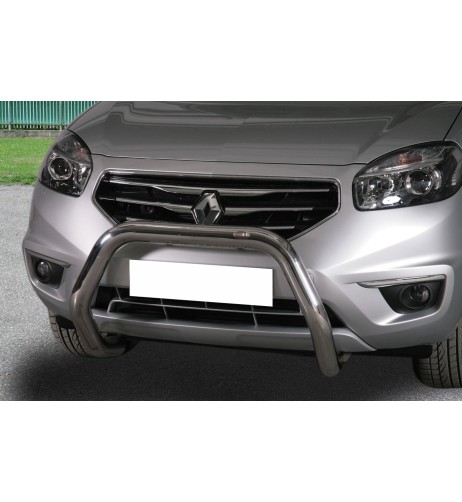 Bull Bar protezione anteriore inox lucido 70mm Renault Koleos dal 2011