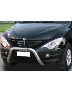 Bull Bar protezione anteriore inox lucido 70mm SsangYong Actyon - Actyon Sport