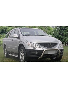 Bull Bar protezione anteriore inox lucido 70mm SsangYong Actyon - Actyon Sport 2