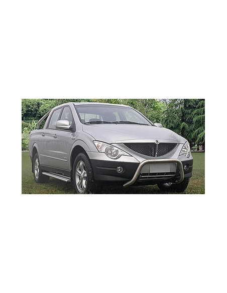 Bull Bar protezione anteriore inox lucido 70mm SsangYong Actyon Actyon Sp
