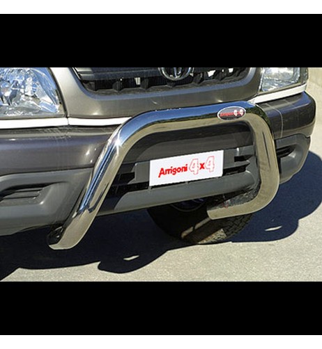 Bull Bar protezione anteriore inox lucido 70mm Toyota Hilux 2002 2004