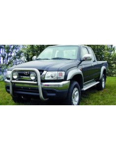 Bull Bar protezione anteriore inox lucido 70mm Toyota Hilux 2002 2004 2