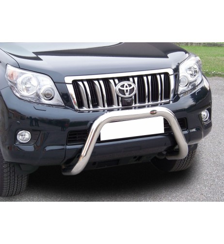 Bull Bar protezione anteriore inox lucido 70mm Toyota Land Cruiser 150 2009