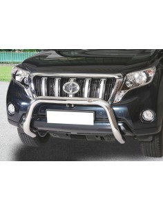 Bull Bar protezione anteriore inox lucido 70mm Toyota Land Cruiser 150 dal 
