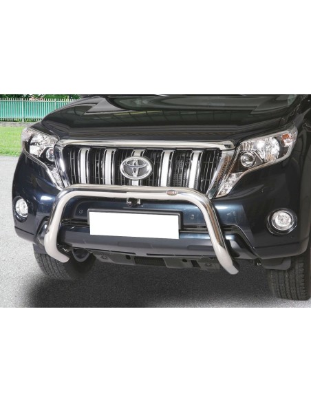 Bull Bar protezione anteriore inox lucido 70mm Toyota Land Cruiser 150 dal 