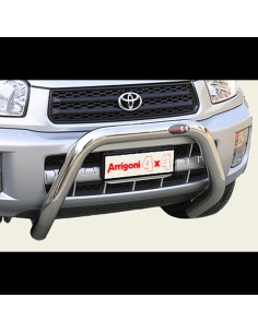 Bull Bar protezione anteriore inox lucido 70mm Toyota Rav4 2003 2005