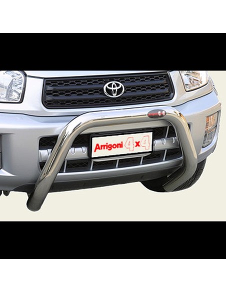 Bull Bar protezione anteriore inox lucido 70mm Toyota Rav4 2003 2005