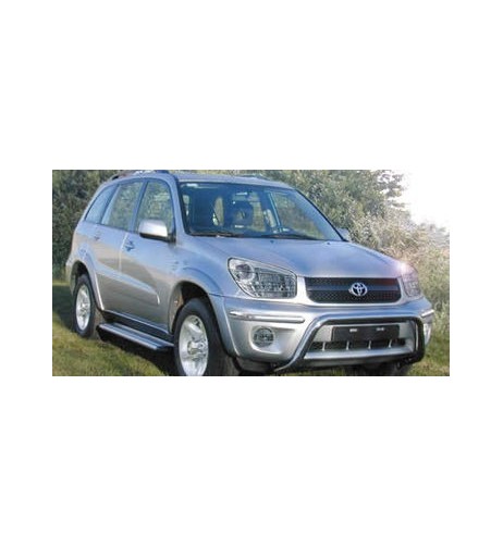 Bull Bar protezione anteriore inox lucido 70mm Toyota Rav4 2003 2005