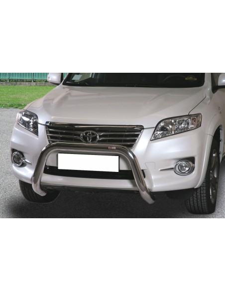 Bull Bar protezione anteriore inox lucido 70mm Toyota Rav4 2010 2012