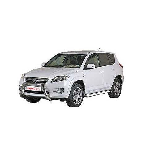Bull Bar protezione anteriore inox lucido 70mm Toyota Rav4 2010 2012