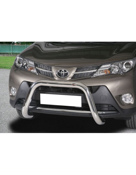 Bull Bar protezione anteriore inox lucido 70mm Toyota Rav4 2013 2015