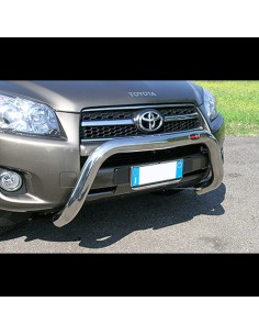 Bull Bar protezione anteriore inox lucido 70mm Toyota Rav4 modello 2009