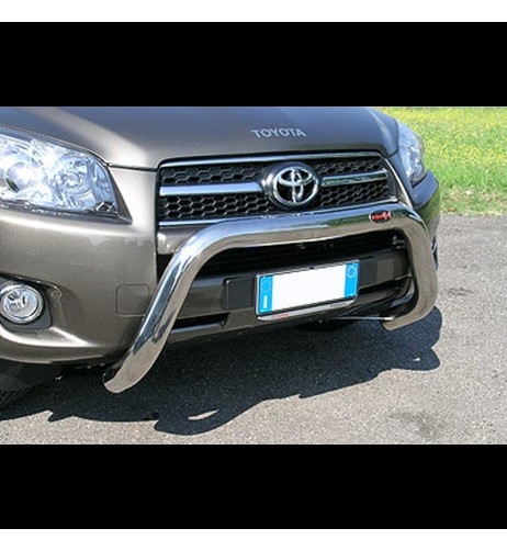 Bull Bar protezione anteriore inox lucido 70mm Toyota Rav4 modello 2009