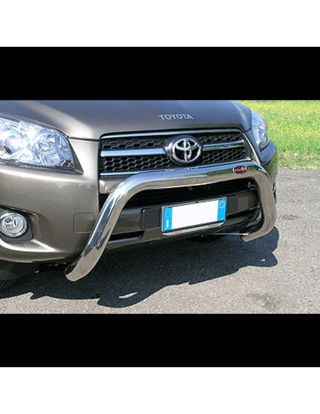 Bull Bar protezione anteriore inox lucido 70mm Toyota Rav4 modello 2009