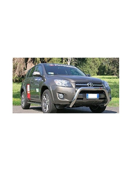 Bull Bar protezione anteriore inox lucido 70mm Toyota Rav4 modello 2009