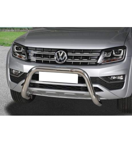 Bull Bar protezione anteriore inox lucido 70mm Volkswagen Amarok Trendline