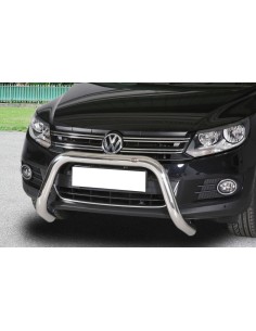 Bull Bar protezione anteriore inox lucido 70mm Volkswagen Tiguan 2011 2015