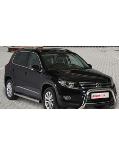 Bull Bar protezione anteriore inox lucido 70mm Volkswagen Tiguan 2011 2015 2