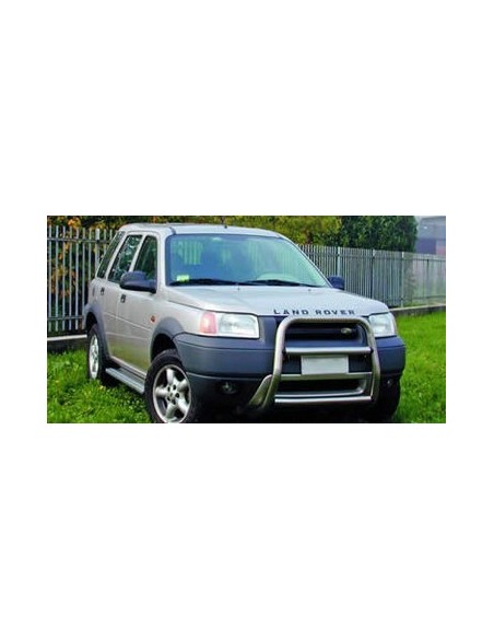 Bull Bar protezione anteriore inox lucido Land Rover Freelander 1997 2003