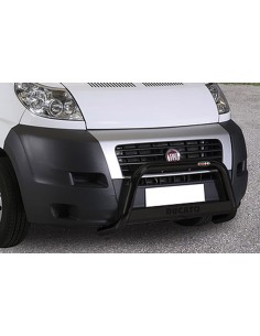 Bull Bar protezione anteriore inox NERO 60mm Fiat Ducato 2006 2013