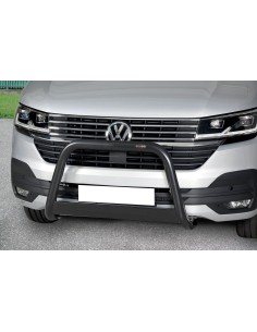 Bull Bar protezione anteriore NERO con traversa VW Transporter T6 1 dal 201