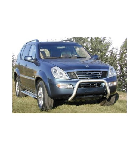 Coppia protezioni fari posteriori acciaio inox SsangYong Rexton fino al 200