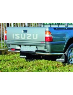 Coppia protezioni posteriori acciaio inox 60mm Isuzu Pick Up dal 1999
