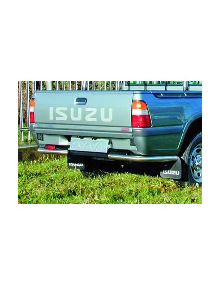 Coppia protezioni posteriori acciaio inox 60mm Isuzu Pick Up dal 1999