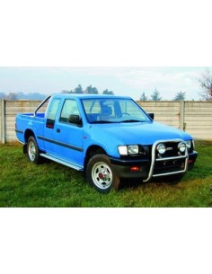 Coppia protezioni posteriori acciaio inox 60mm Isuzu Pick Up dal 1999 2