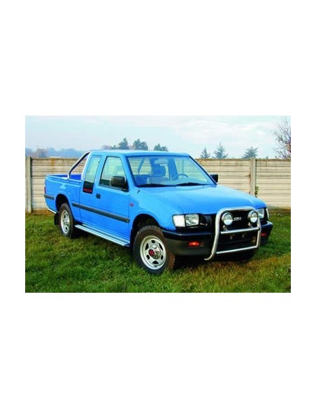 Coppia protezioni posteriori acciaio inox 60mm Isuzu Pick Up dal 1999