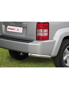 Coppia protezioni posteriori acciaio inox 60mm Jeep Cherokee dal 2008