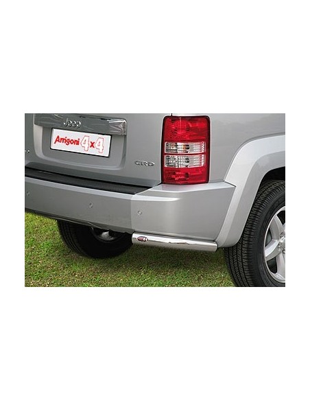 Coppia protezioni posteriori acciaio inox 60mm Jeep Cherokee dal 2008