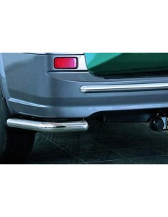 Coppia protezioni posteriori acciaio inox Hyundai Terracan dal 2002 al 2004