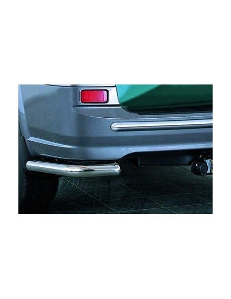 Coppia protezioni posteriori acciaio inox Hyundai Terracan dal 2002 al 2004