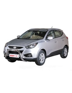 Coppia protezioni posteriori inox lucido 60mm Hyundai ix35 dal 2009 2