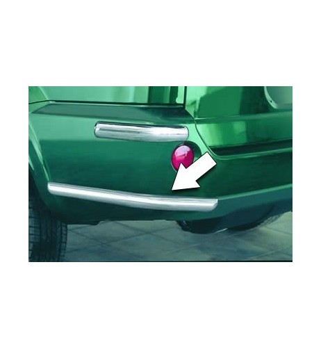 Coppia tubi di protezione posteriore inox lucido Nissan X Trail 2004 2006