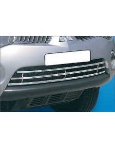 Griglia anteriore areazione inox lucido Mitsubishi L200 dal 2006 al 2009