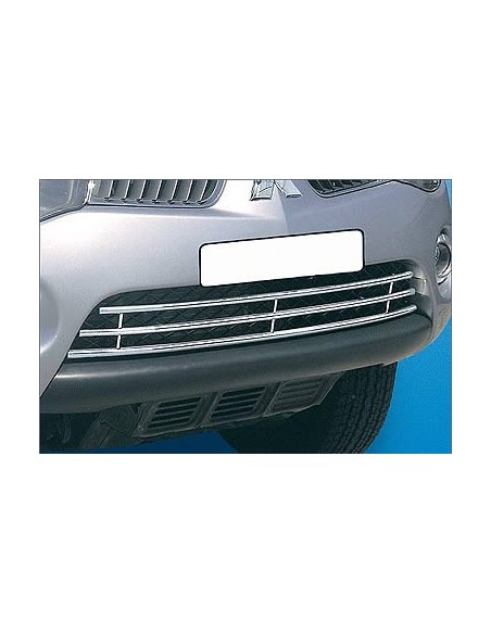 Griglia anteriore areazione inox lucido Mitsubishi L200 dal 2006 al 2009