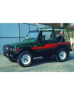 Kit completo modanature in ABS parafanghini e minigonne Suzuki Santana 2