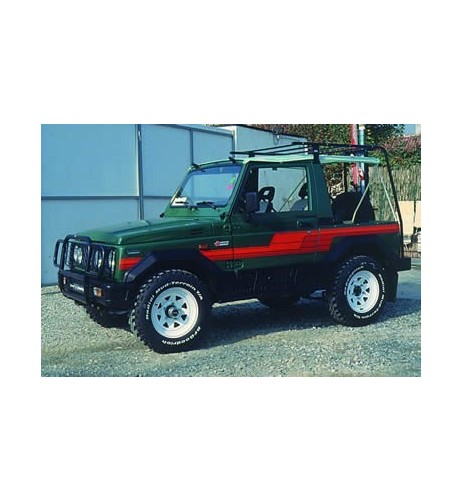 Kit completo modanature in ABS parafanghini e minigonne Suzuki Santana