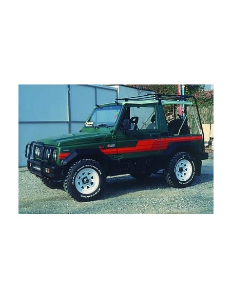 Kit completo modanature in ABS parafanghini e minigonne Suzuki Santana