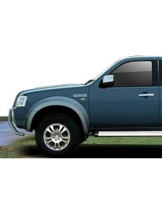Kit parafanghini in ABS silver Ford Ranger Double Cab dal 2007 al 2009