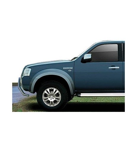 Kit parafanghini in ABS silver Ford Ranger Double Cab dal 2007 al 2009