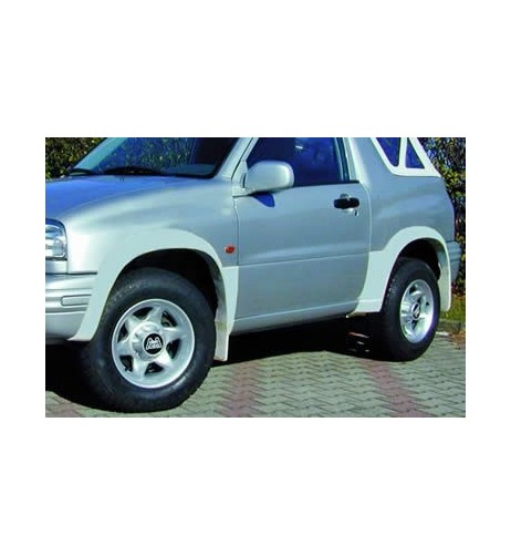 Kit parafanghini in ABS Suzuki Grand Vitara Cabrio 2 porte dal 1997 al 2003