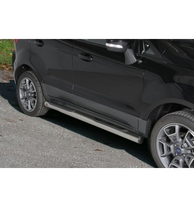 Pedane laterali acciaio inox lucido 70mm Ford Ecosport dal 2014