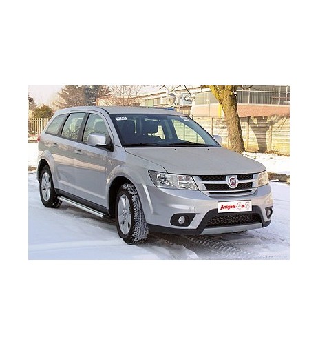 Pedane laterali acciaio inox lucido Fiat Freemont dal 2011