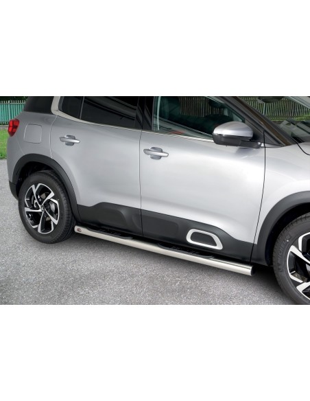 Pedane laterali inox lucido 70mm Citroen C5 Aircross 2018 2025