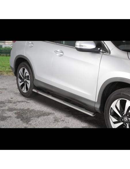 Pedane laterali inox lucido 70mm Honda CR V 2016 2021